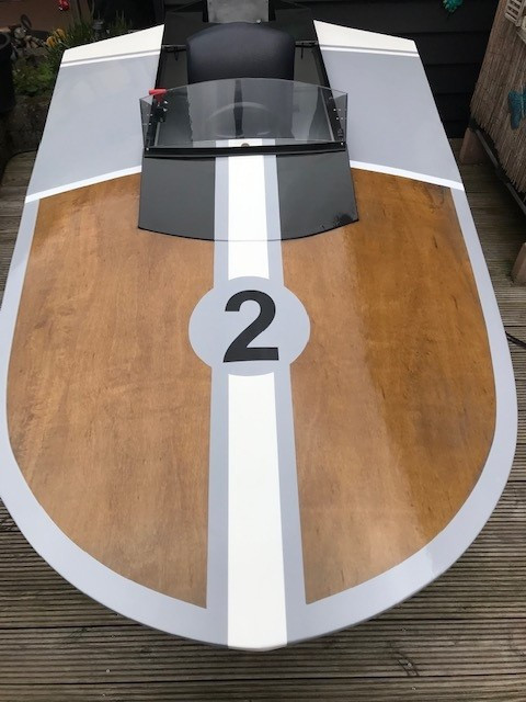 Minimost hydroplane speedbootje