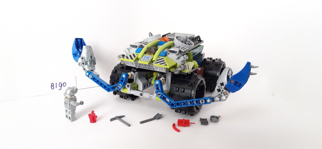 LEGO Power Miners  8190 : Klauwgrijper, Claw Catcher