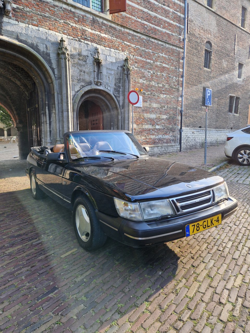 Saab 900 Turbo 2.0 16-valve 1987 Cabrio zwart