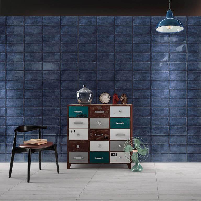 3035-297 Recer Retro Chic Antraciet tegels, 15x30 cm, 19,95 per m²