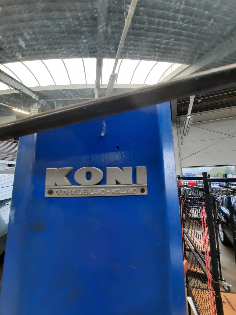 Koni hefbrug autobrug 4-kolommer brug