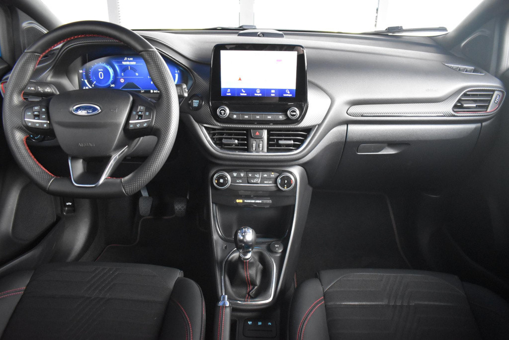 Ford Puma 1.0 ecoboost hybrid st-line | half-leder | navigatie | apple carp
