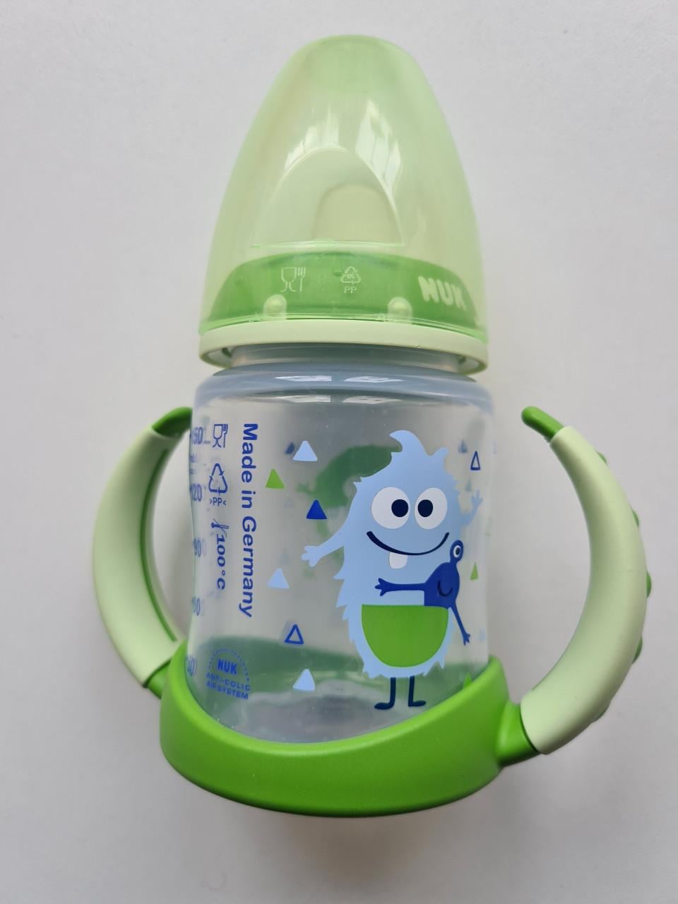 NUK First Choice leerbeker met handvatten  vanaf 6 maanden