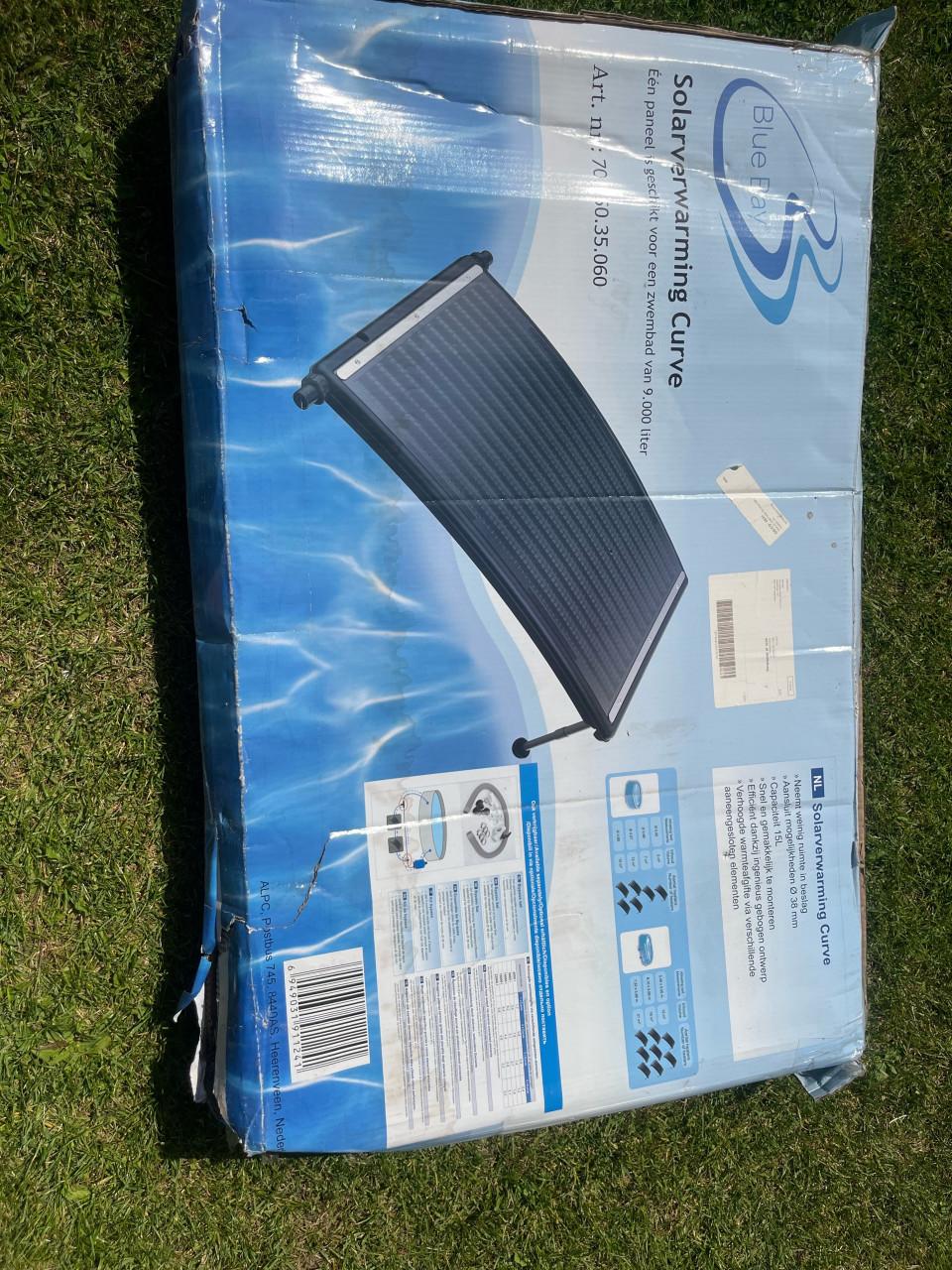 Zwembad solarverwarming