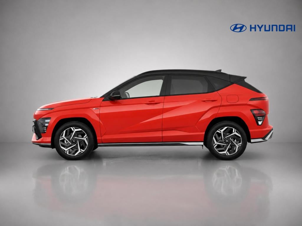 Hyundai Kona 1.6 gdi hev n line soultronic orange!