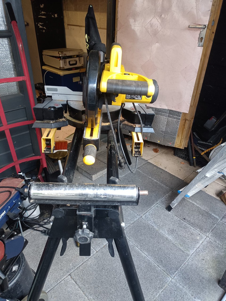Zaag tafel machine