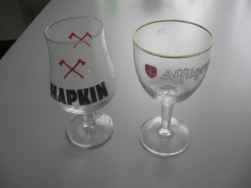 2 Trapisten glazen