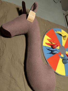 Gratis speelgoed en muurdecoratie op te halen