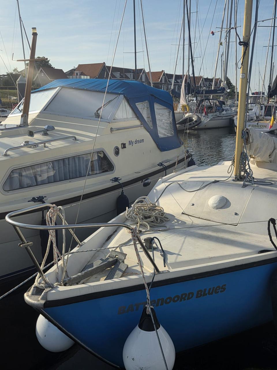Vaarklare zeilboot Jouet Sheriff + motor!