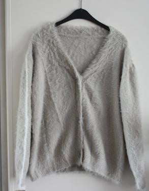 Dik fluffy vest  maat L