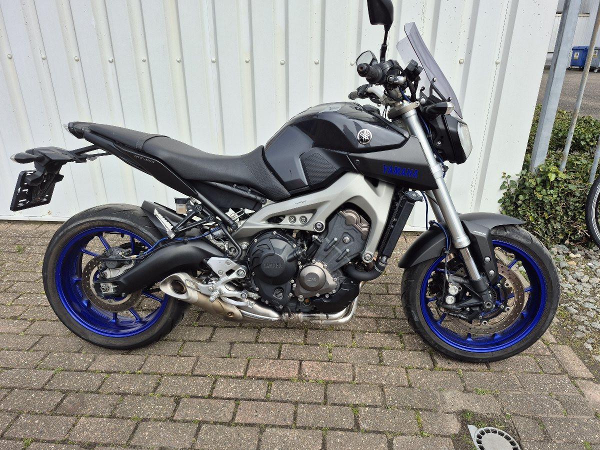 Yamaha MT-09 uit 2014, stoere naked bike