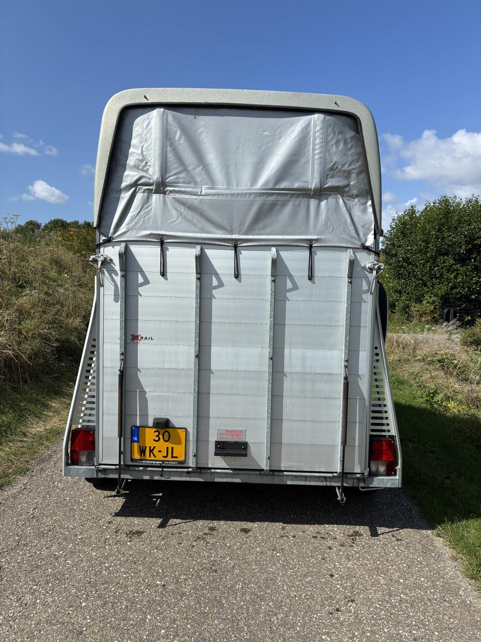 Lichtgewicht volledig aluminium 2 paards Xxtrail (inruil mogelijk)