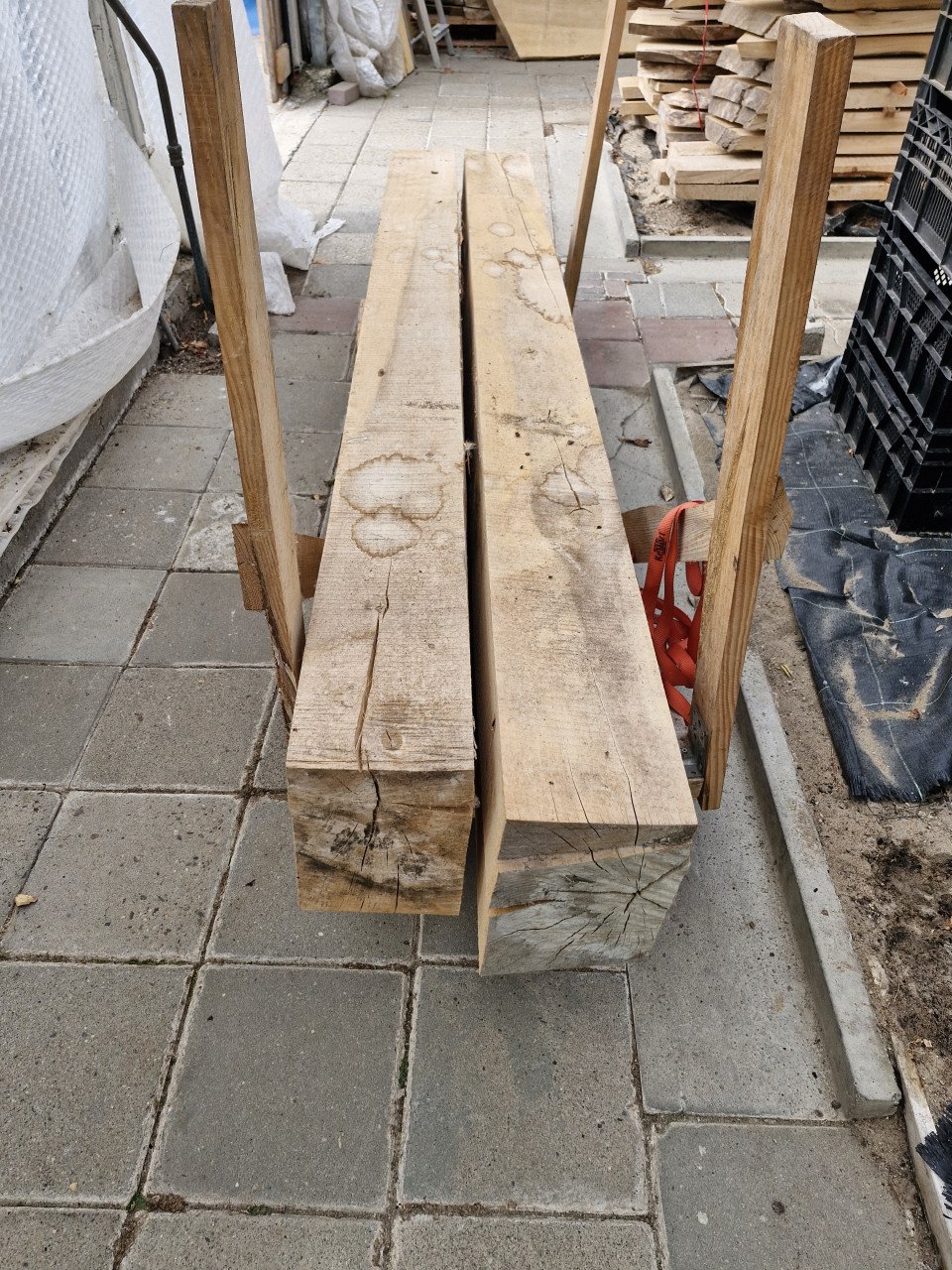 2 balken 20x25x250