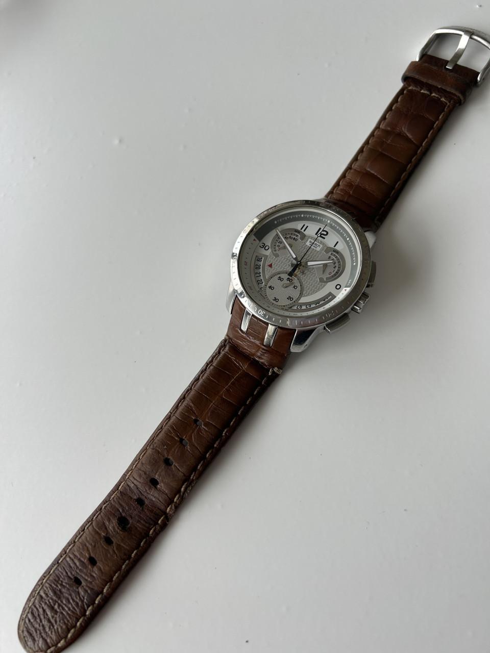 Swatch Retrograde Irony Chrono Cold Hour, type YRS403