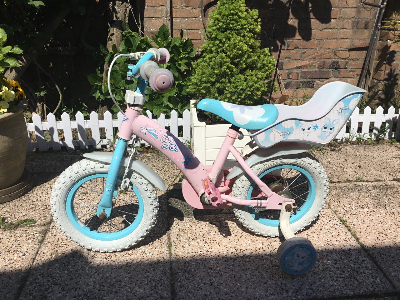 Ojo meisjesfiets 12”