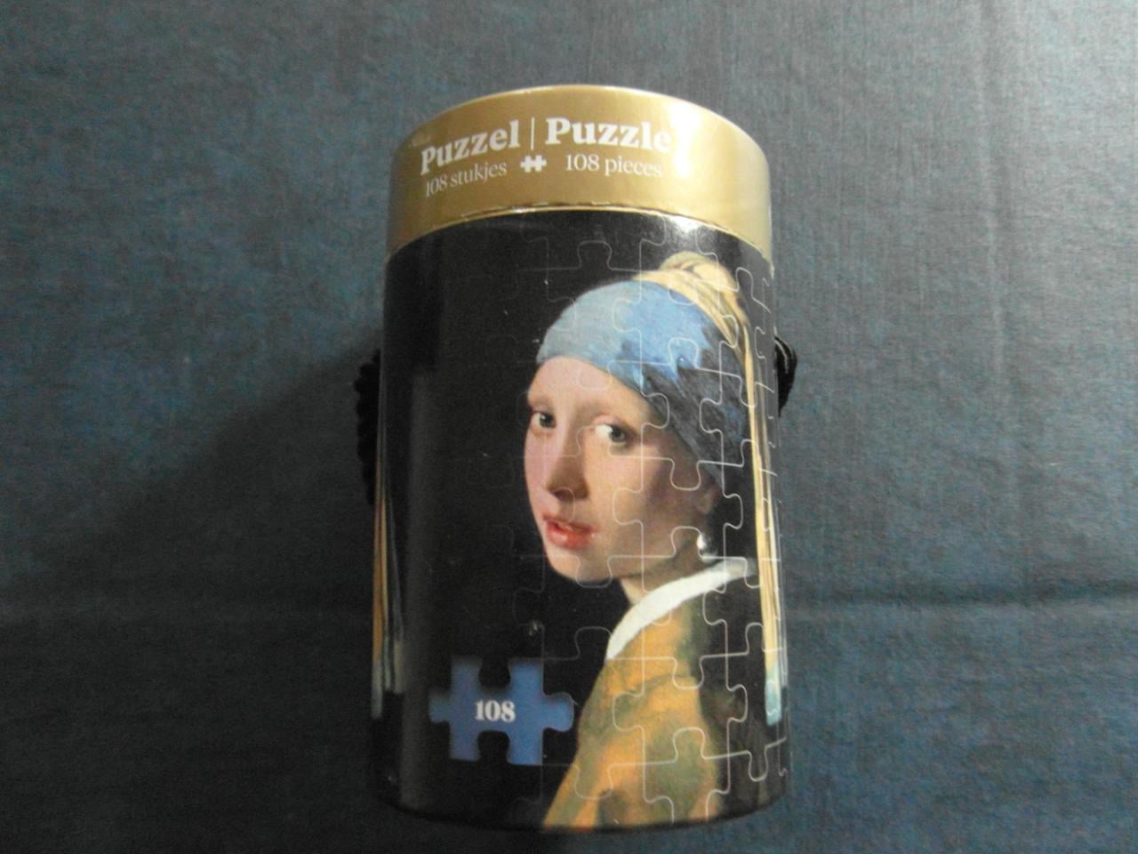Puzzel "Meisje met de Parel" 108 stukjes.