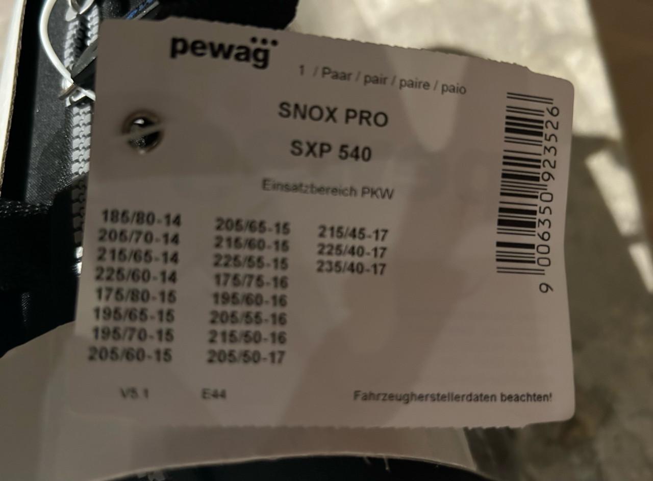 Pewag sneeuwkettingen