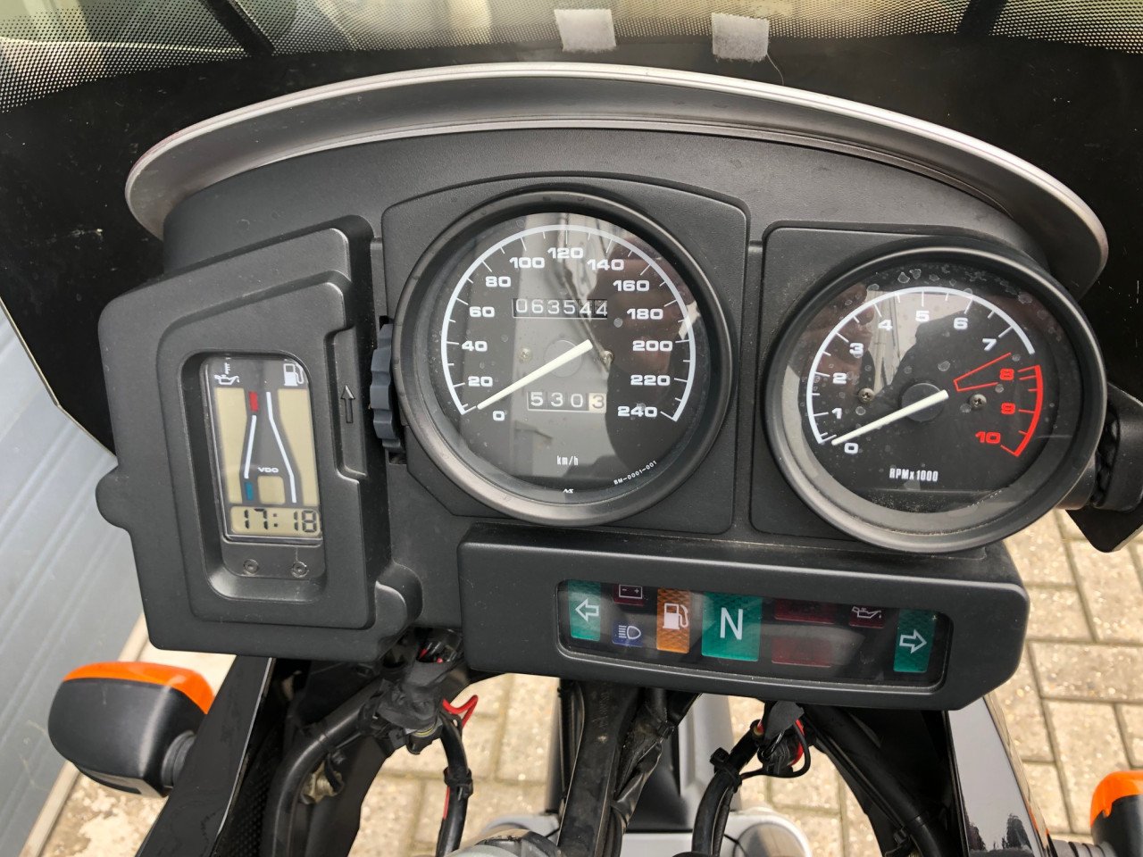 BMW R1150GS uit 2002 met ABS en slechts 63dkm, topkoffer, rijklaar €3750,-