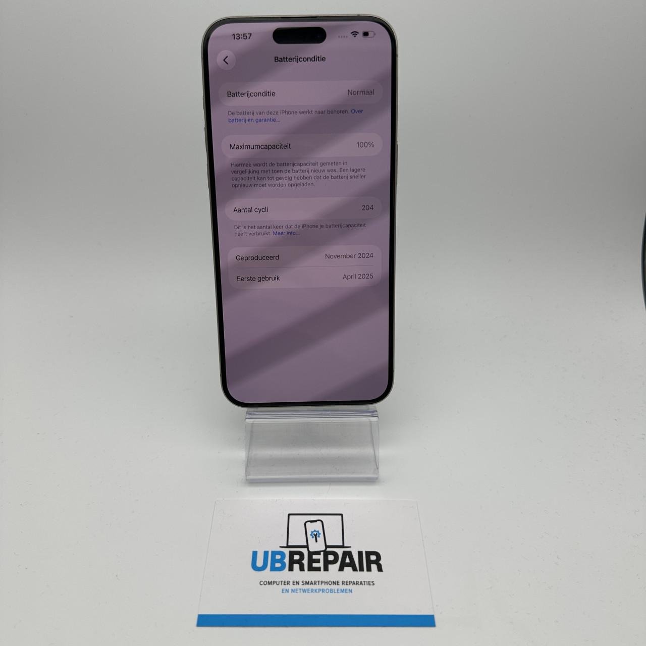 Apple iPhone 15 Pro Max 256 GB naturel titanium