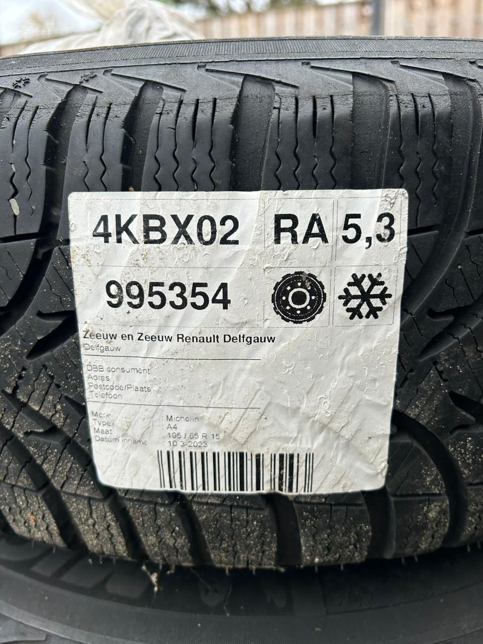 Winterbanden Renault Megane 3