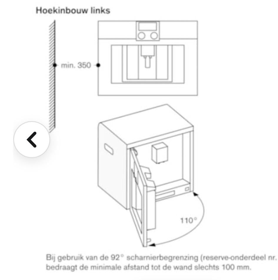 Fantastische Gaggenau volautomatische espressomachine