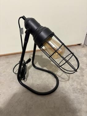 Mooie vintage tafellamp 35 cm hoog