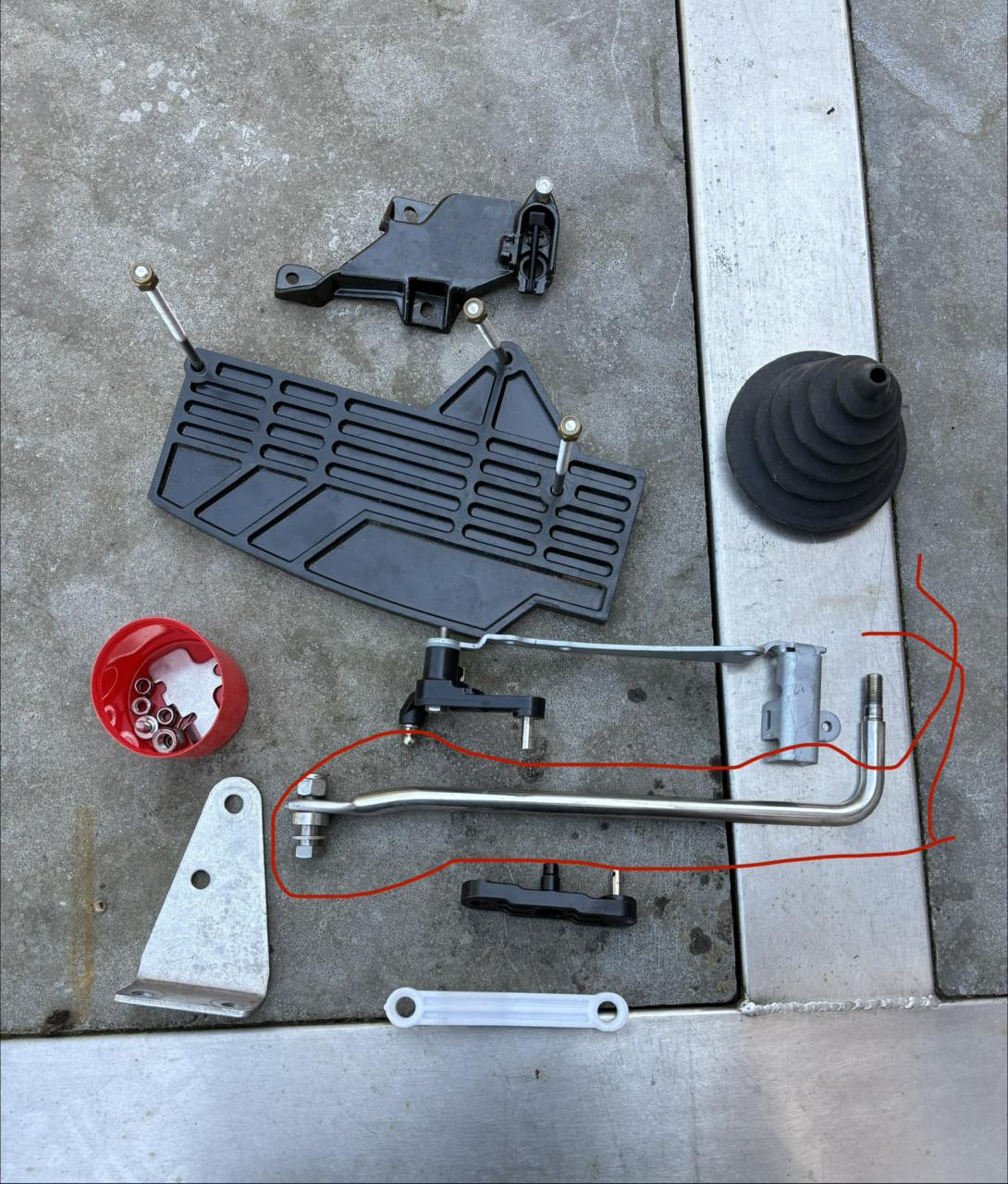 Buitenboordmotor onderdelen