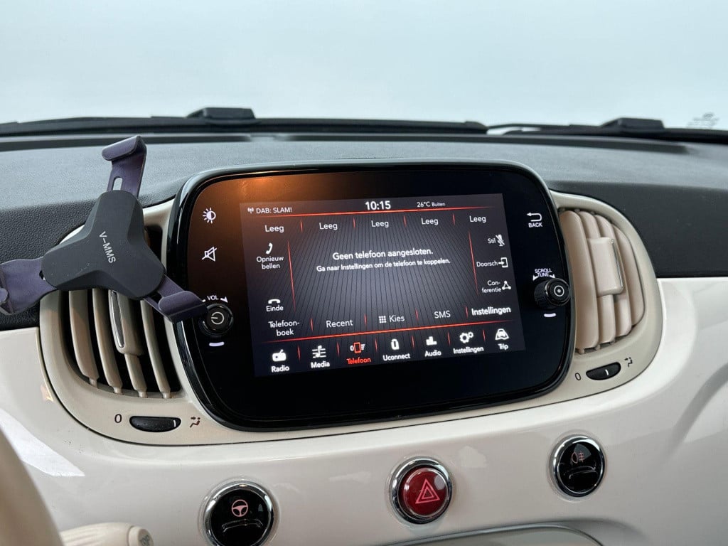 Fiat 500 1.2 lounge | automaat | bluetooth | dab | airco | lage km stand