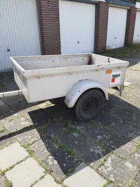 SARIS aanhangwagentje vandaag op te halen
