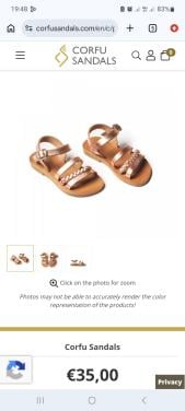 Corfu sandalen mt 29