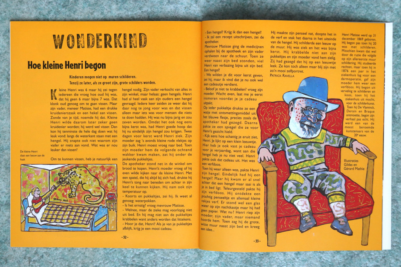 Jaargangen DADA kinder kunsttijdschrift