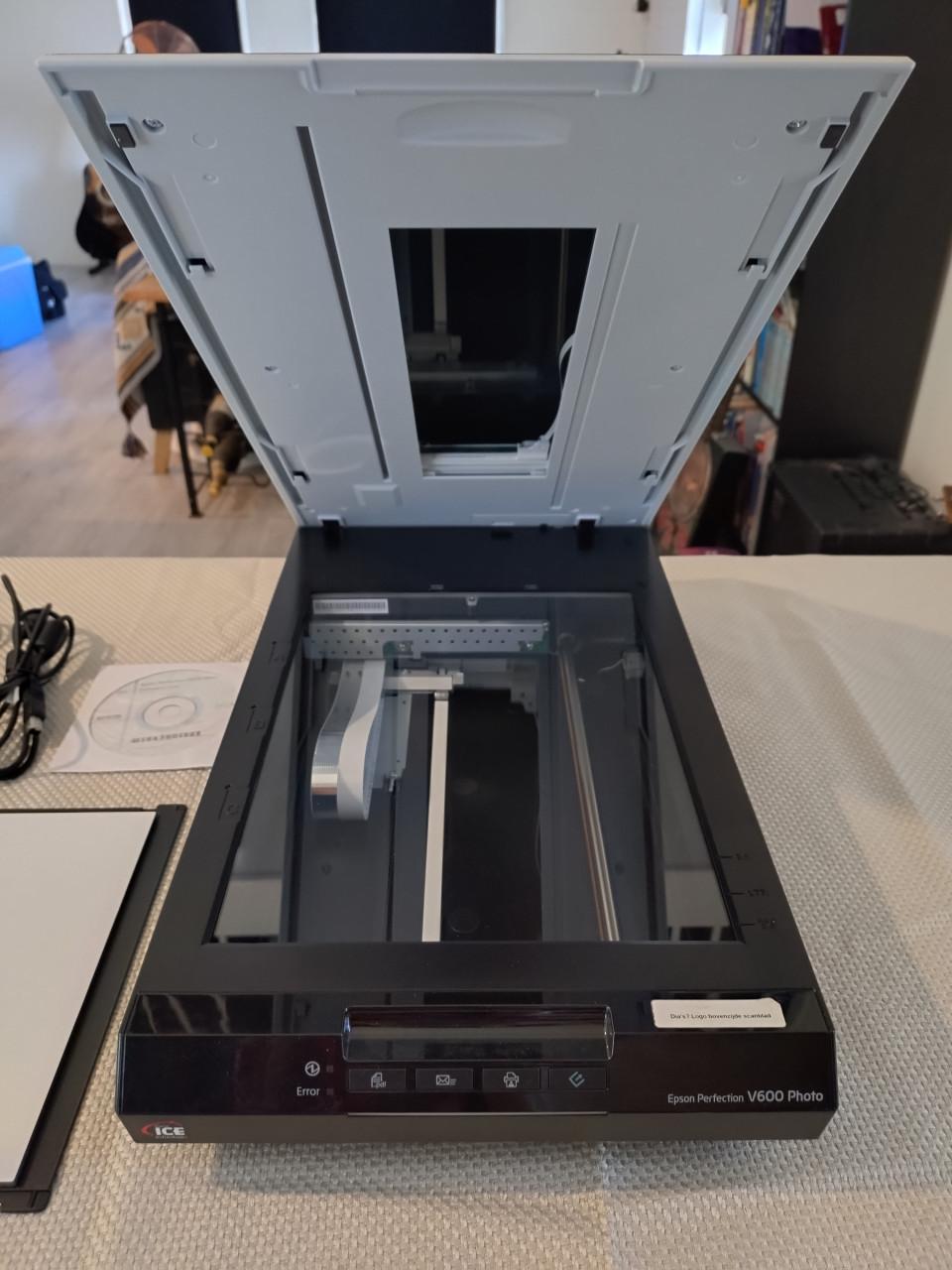 Epson fotoscanner Perfection V600 (word niet meer gemaakt) inc. software