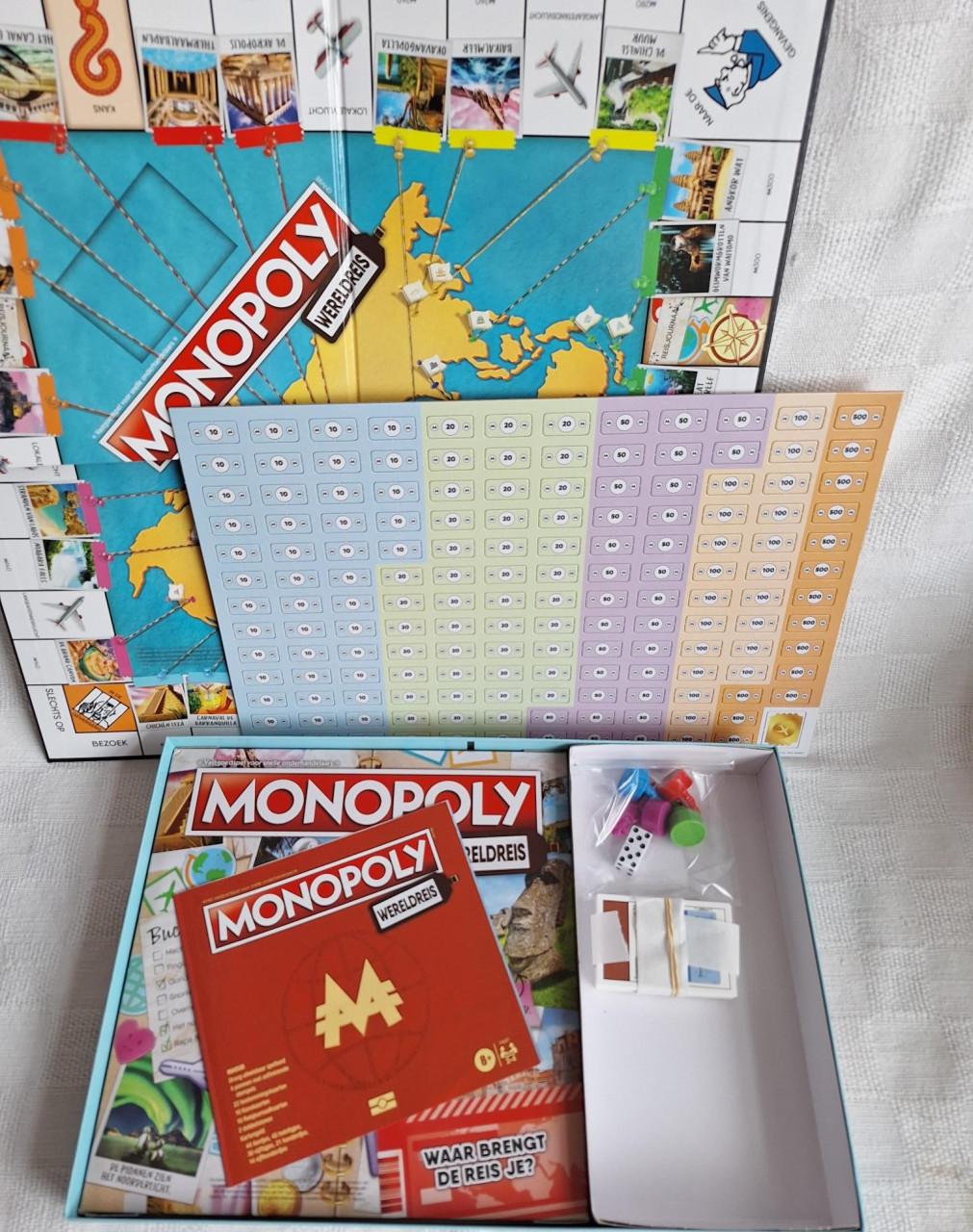 Monopoly Wereldreis ZGAN