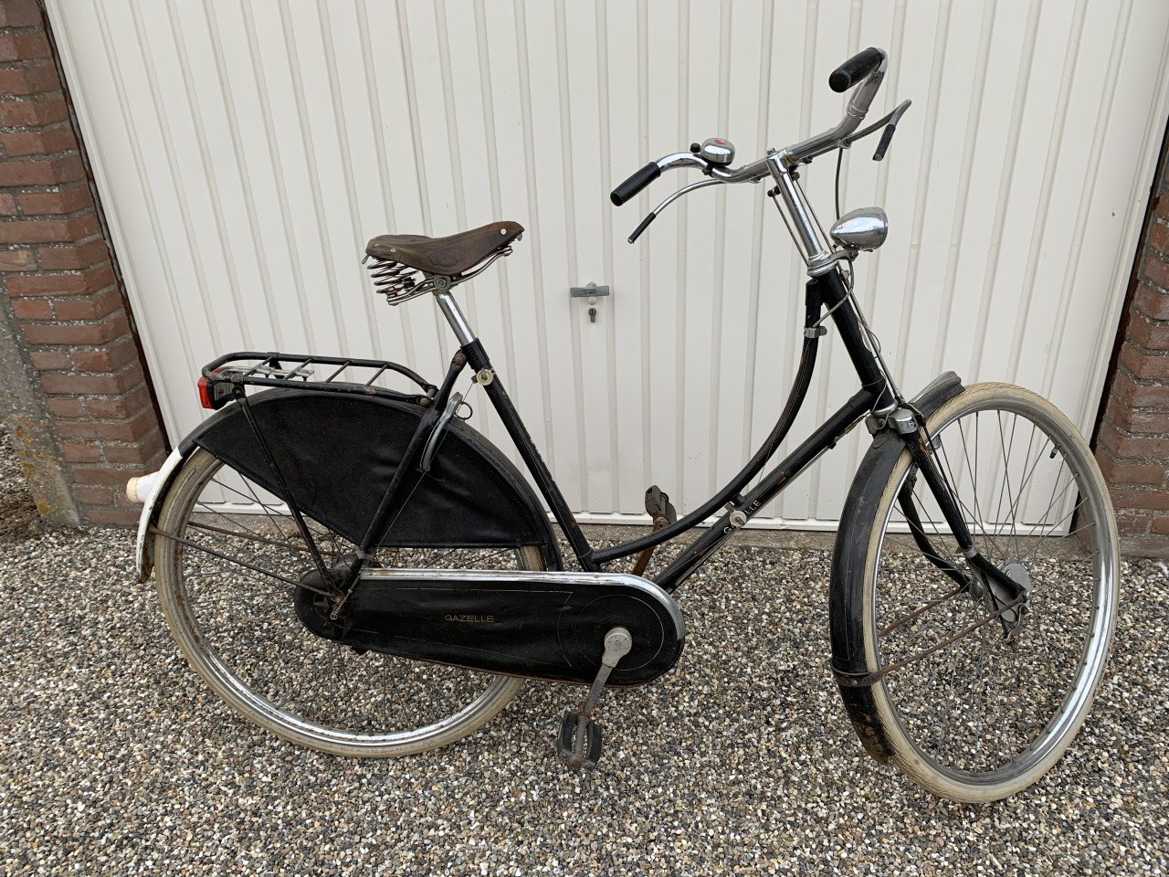 Ouderwetse Gazelle fiets