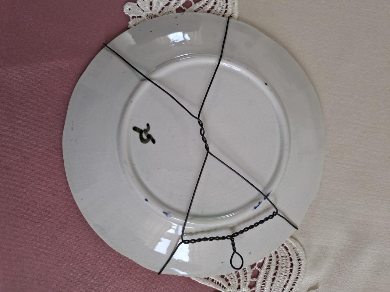 Want bordje met wiel renner gekleurd