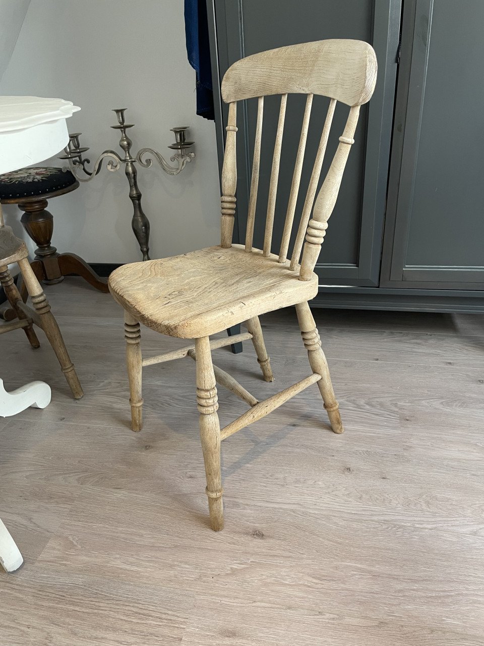 Eiken stoelen