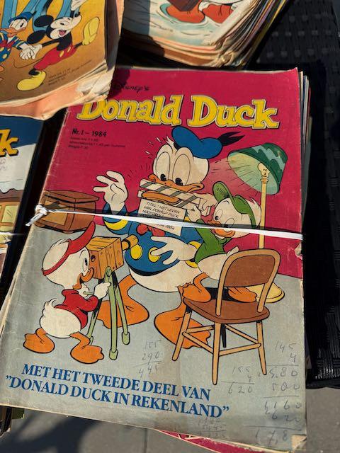 Donald Ducks verschillende jaren variërend ’67 tot ’86