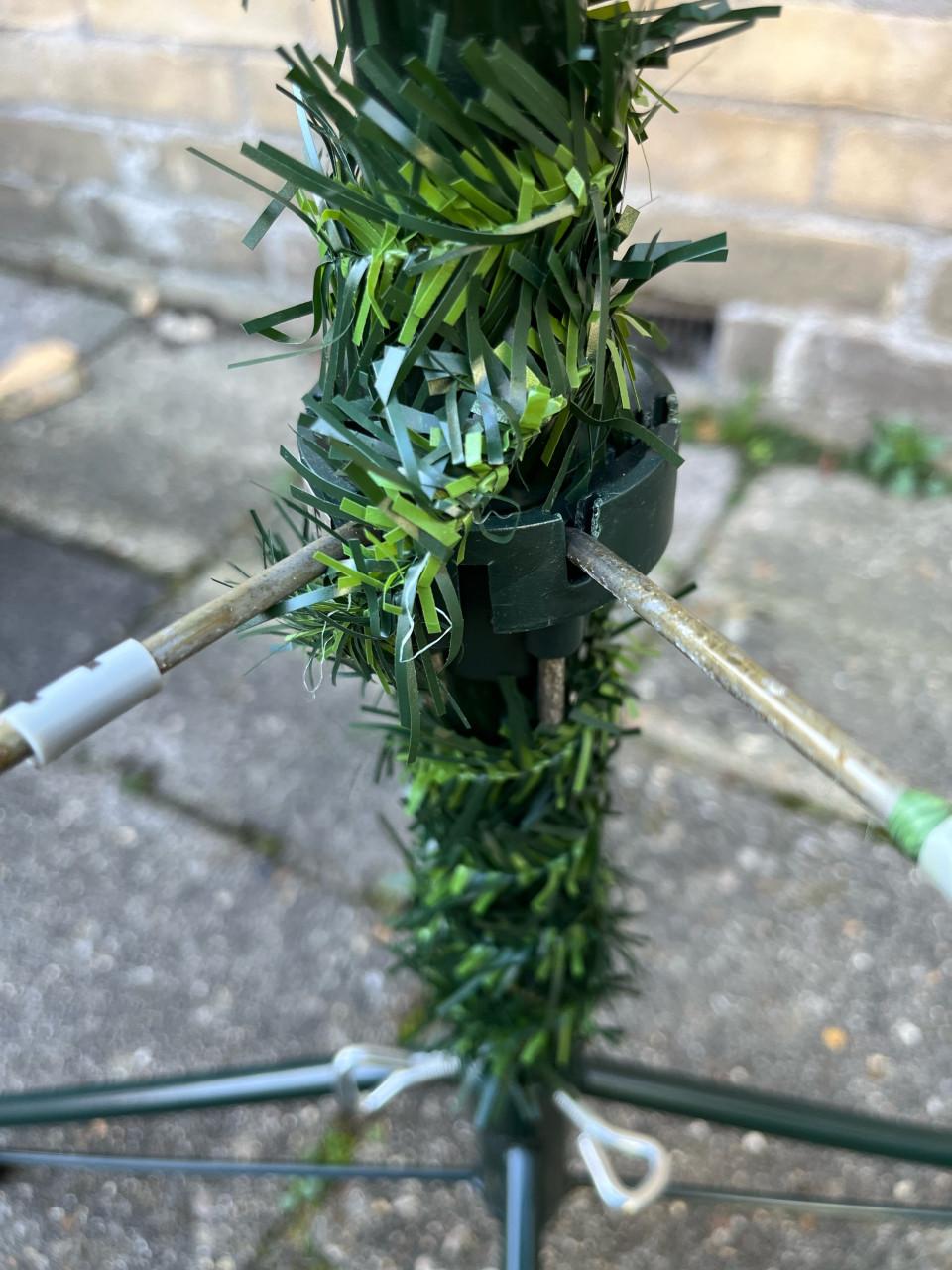 Kunstkerstboom, uitneembaar