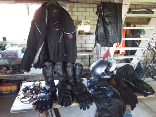 Div. Motorkleding en helm