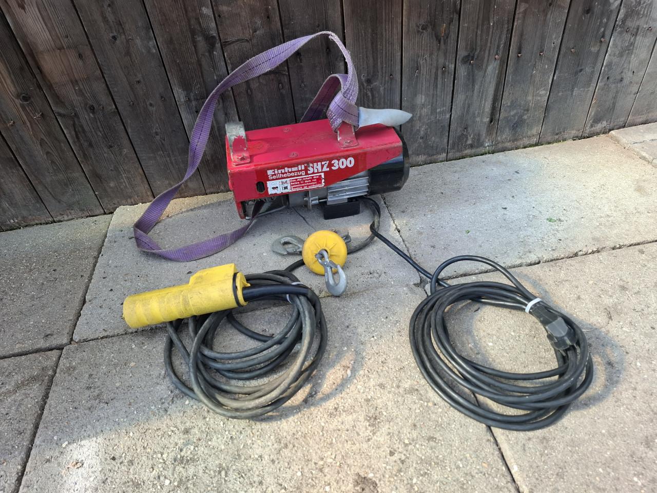 Einhell SHZ 300 Elektrische Takel - Gebruikt