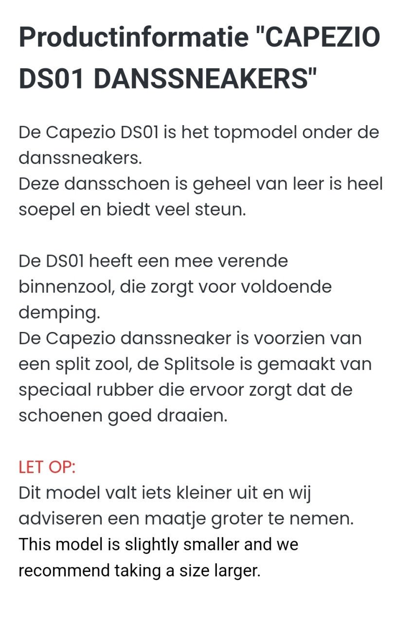 Dans schoenen maat 36