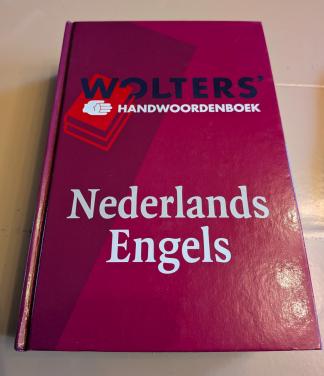 Wolters woordenboek Ned-Engels