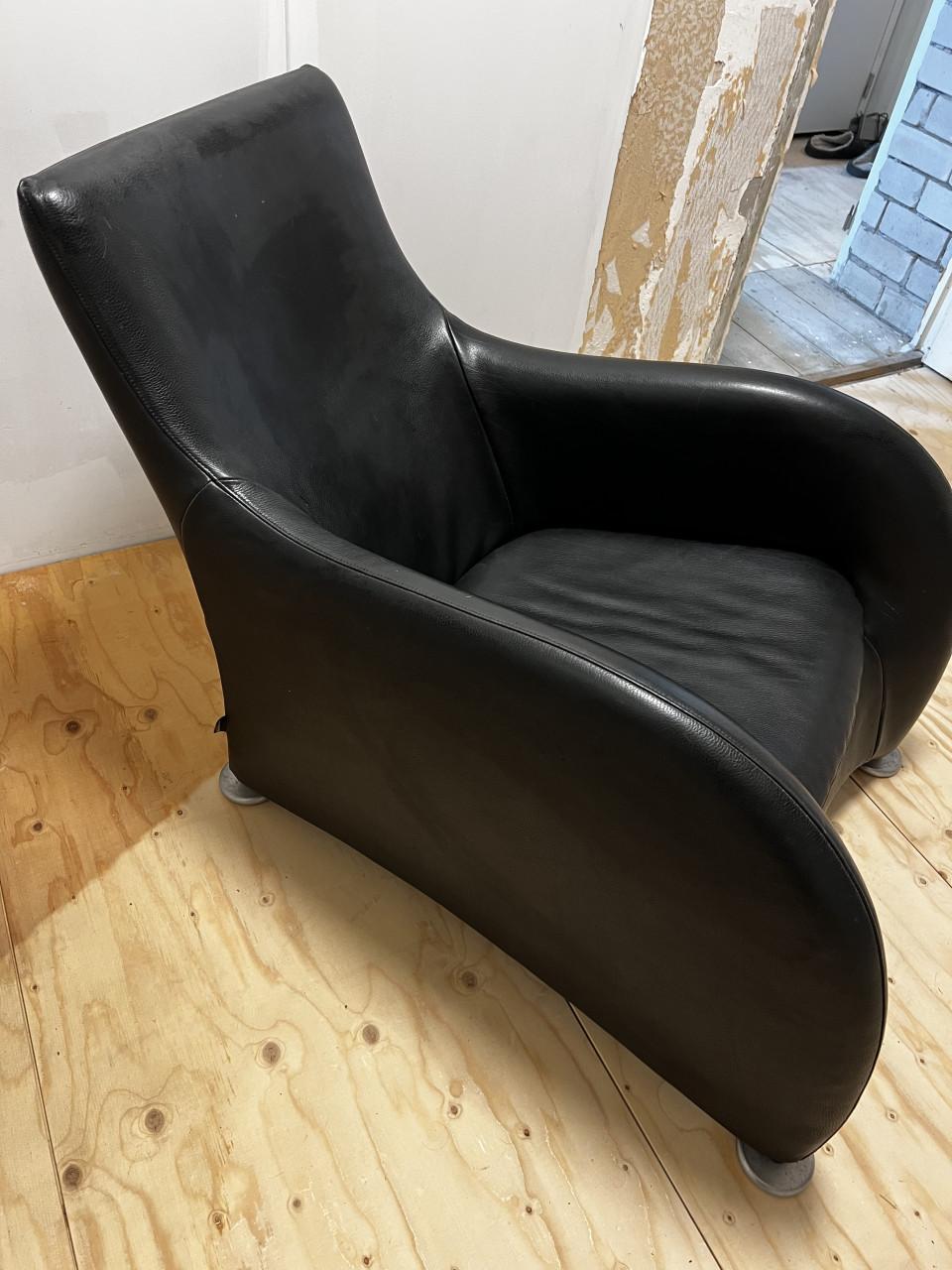 Tijdloze Montis Loge Fauteuil leer