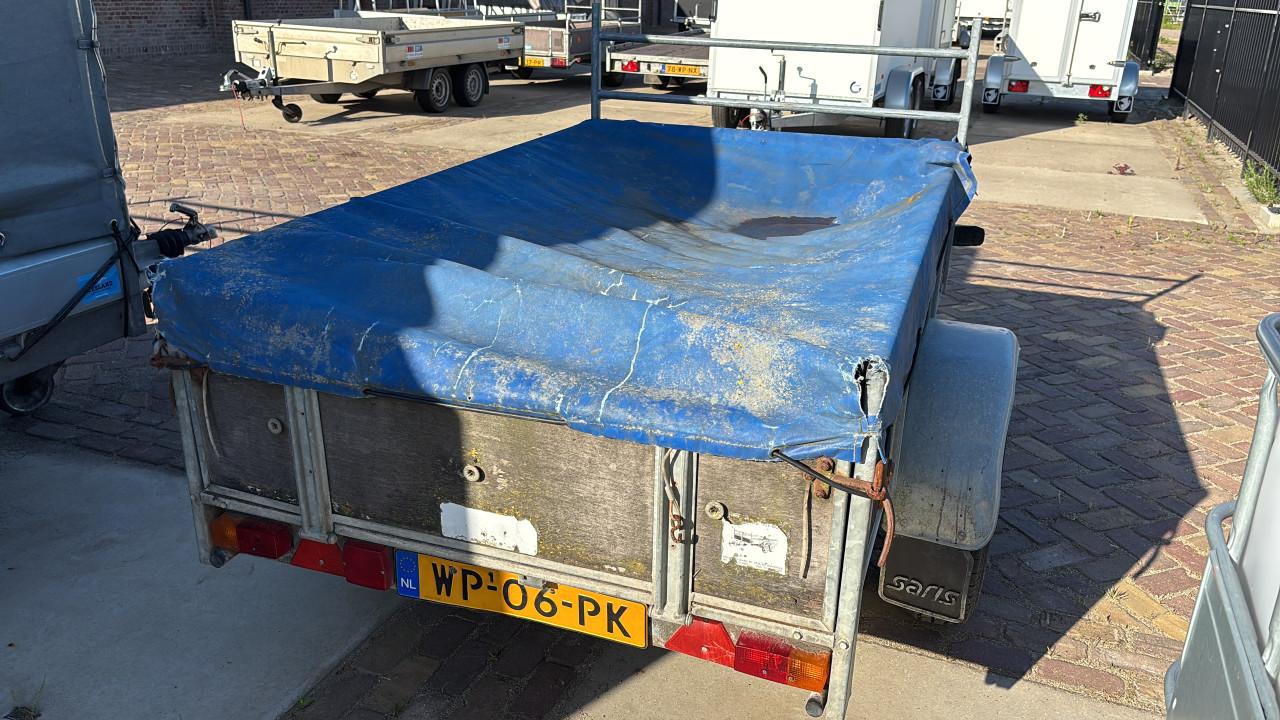 Saris bakwagen geremd opknapper 200x125cm 1200kg