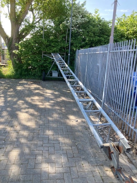 Licht - camera mast