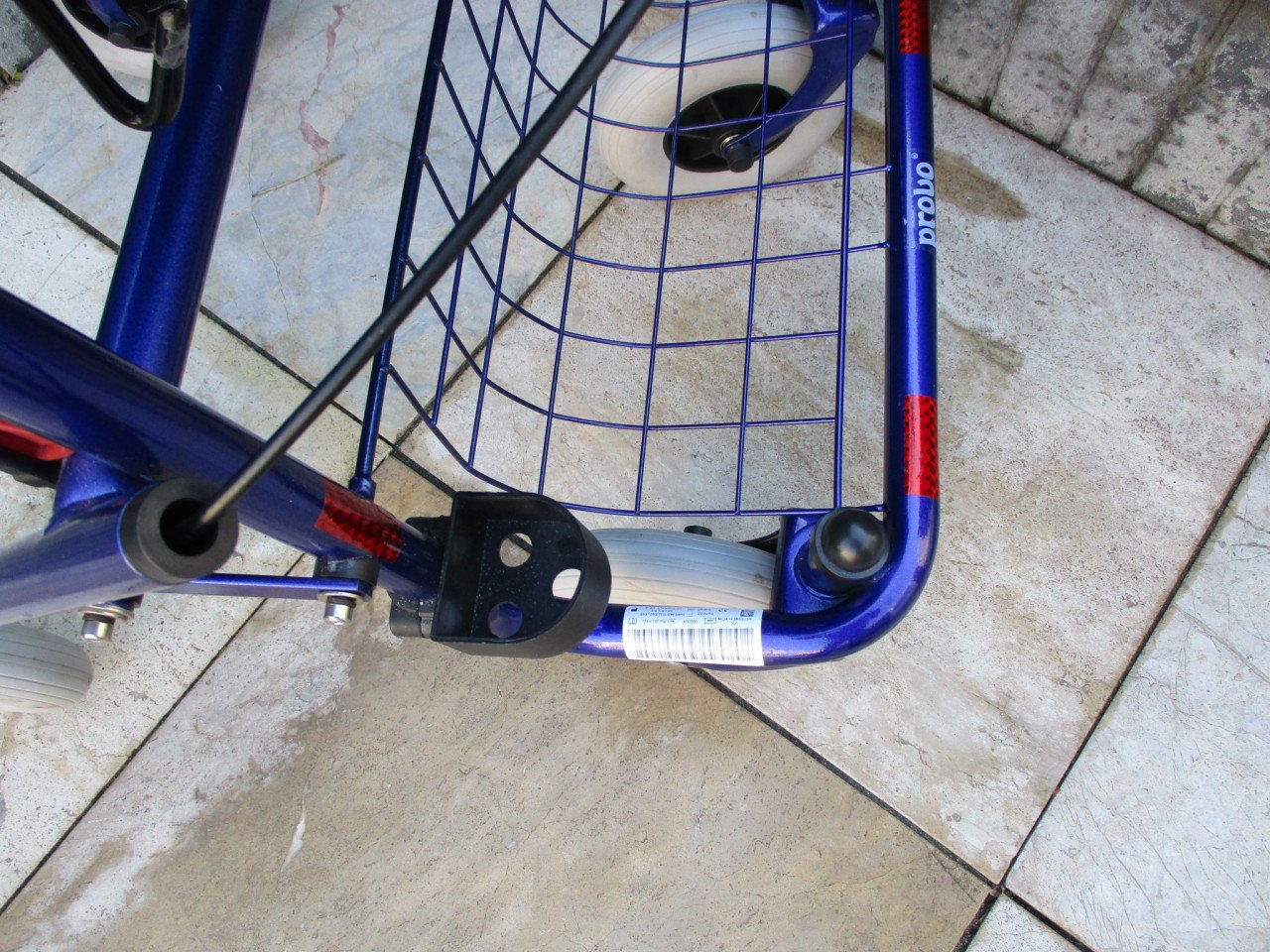 Zgan Provo opvouwbare rollator met onderarmschalen