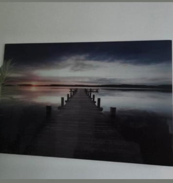 Poster op plexiglas