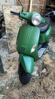 Groene TYM scooter mag weg voor weinig
