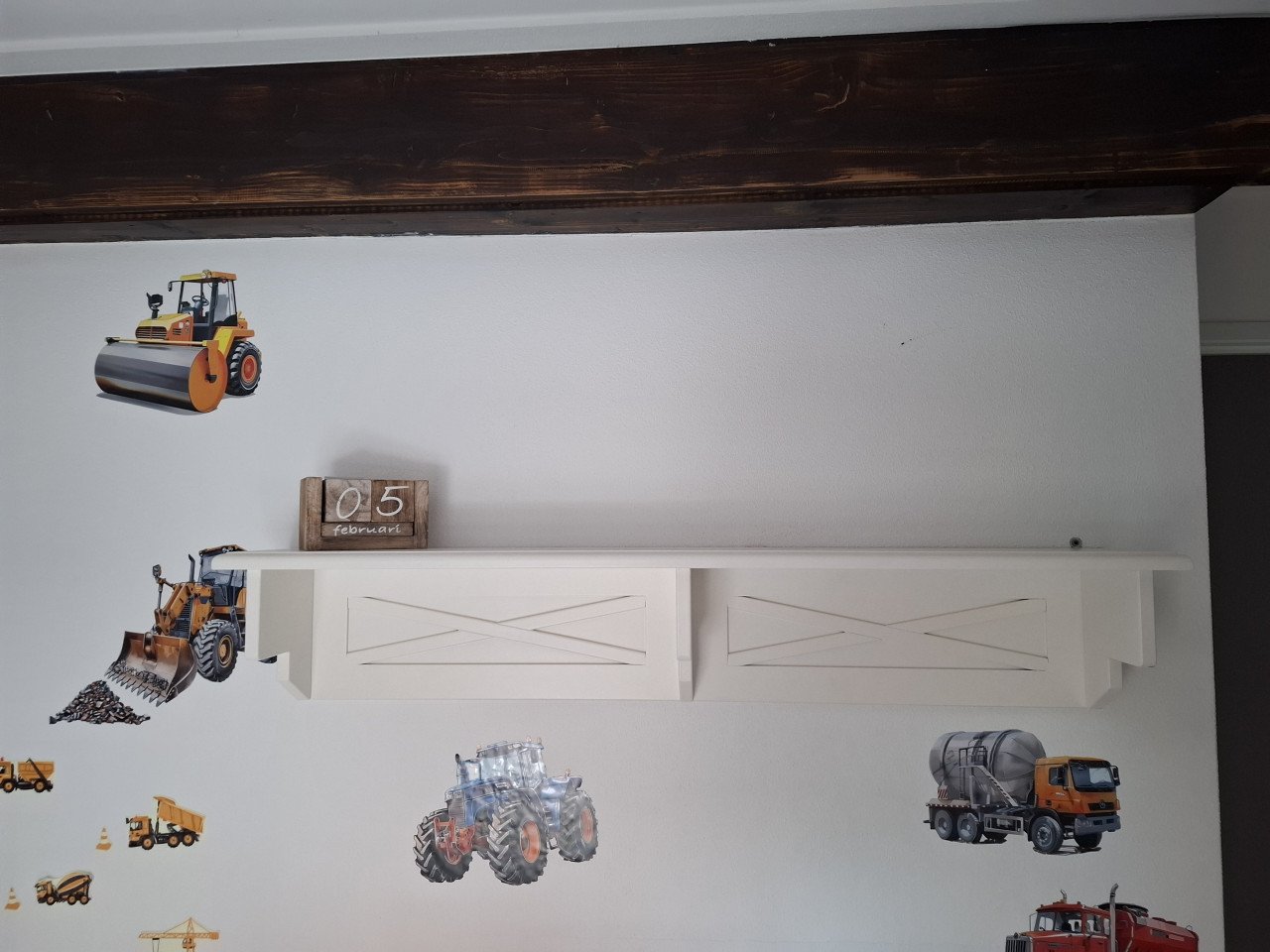 Landelijke complete babykamer