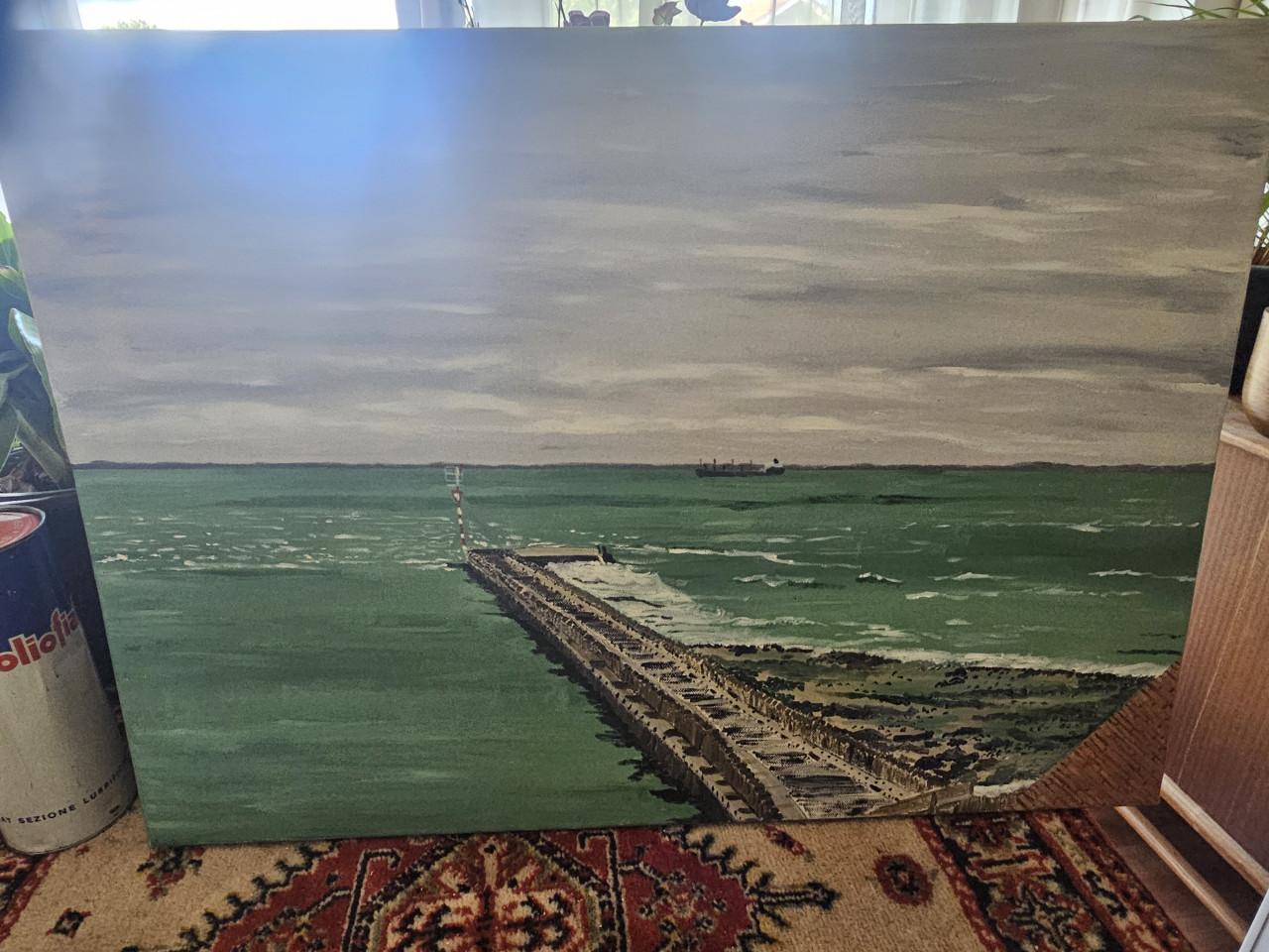 Schilderij Boulevard Vlissingen
